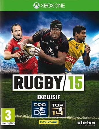 Pochette Rugby 15 version Xbox One
