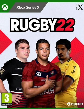 Pochette Rugby 22 version Xbox Series X/S