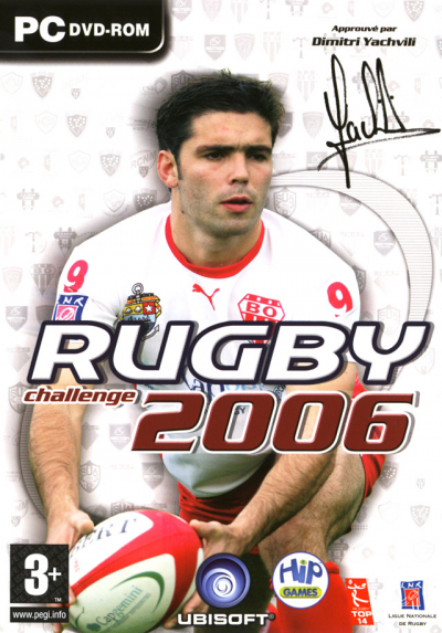 Pochette Rugby Challenge 2006 version PC Windows