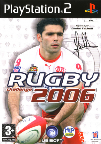 Pochette Rugby Challenge 2006 version PlayStation 2
