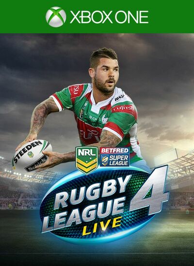 Pochette Rugby League Live 4 version Xbox One