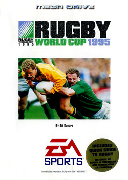 Pochette Rugby World Cup 1995 version Megadrive