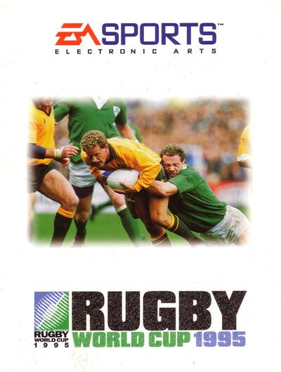 Pochette Rugby World Cup 1995 version PC MS-DOS