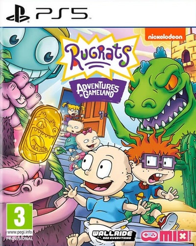 Pochette Rugrats : Adventures in Gameland version PlayStation 5