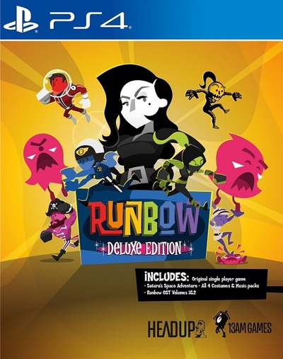 Pochette Runbow version PlayStation 4