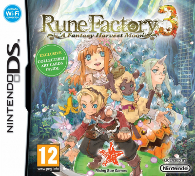 Pochette Rune Factory 3 : A Fantasy Harvest Moon version DS