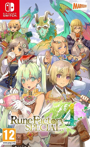 Pochette Rune Factory 4 Special version Switch