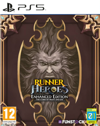 Pochette Runner Heroes - The Curse of Night and Day version PlayStation 5