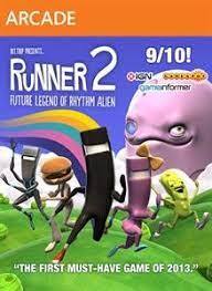 Pochette Runner2 version Xbox 360