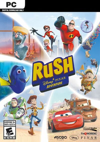 Pochette Rush : A Disney–Pixar Adventure version PC Windows