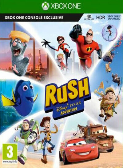 Pochette Rush : A Disney–Pixar Adventure version Xbox One