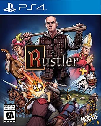 Pochette Rustler version PlayStation 4