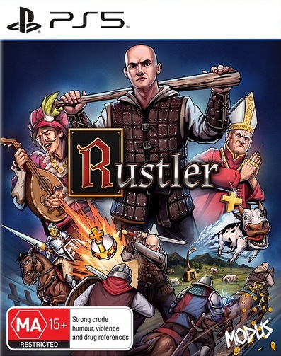 Pochette Rustler version PlayStation 5