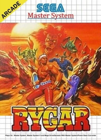 Pochette Rygar version Master System
