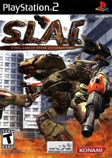 Pochette S.L.A.I. Steel Lancer Arena International version PlayStation 2