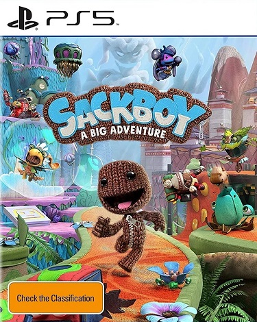 Pochette Sackboy : A Big Adventure version PlayStation 5