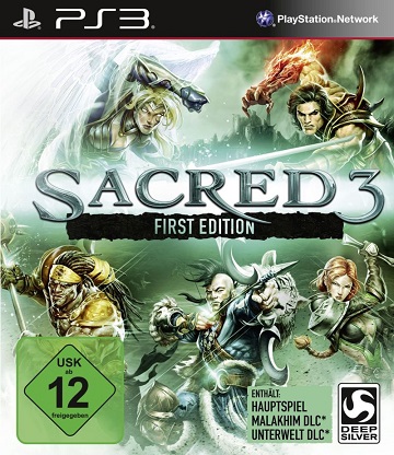 Pochette Sacred 3 version PlayStation 3