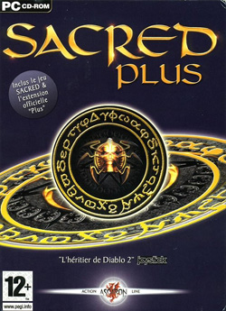 Pochette Sacred Plus version PC Windows