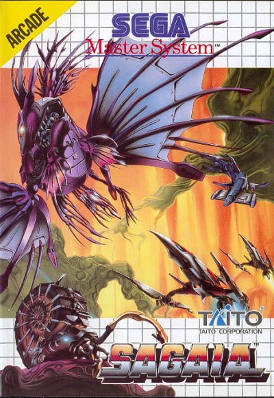 Pochette Darius II version Master System