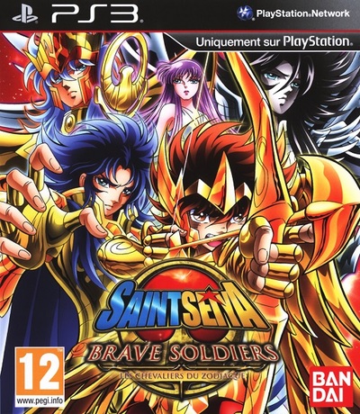 Pochette Saint Seiya : Brave Soldiers version PlayStation 3