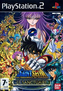Pochette Saint Seiya - Les Chevaliers du Zodiaque : Le Sanctuaire version PlayStation 2