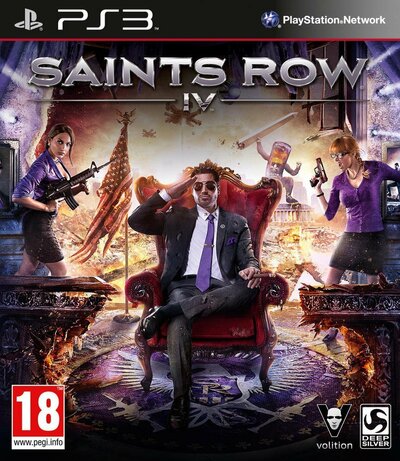 Pochette Saints Row IV version PlayStation 3