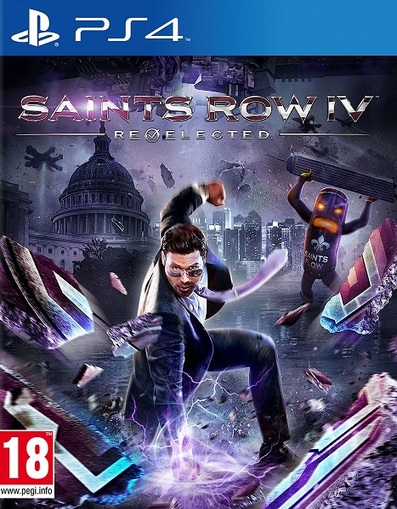 Pochette Saints Row IV Re-Electec version PlayStation 4