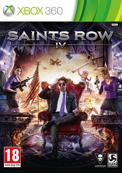 Pochette Saints Row IV version Xbox 360