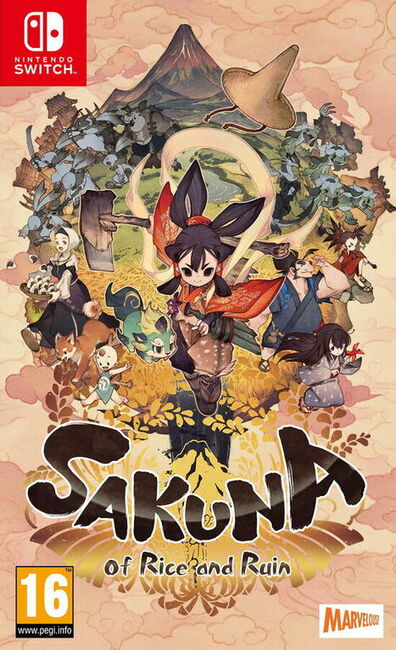 Pochette Sakuna : Of Rice and Ruin version Switch