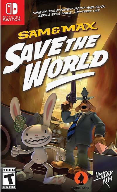 Pochette Sam & Max : Save the World Remastered version Switch