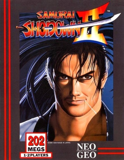 Pochette Samurai Shodown 2 version Neo Geo
