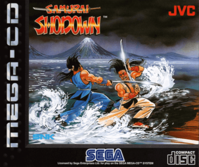 Pochette Samurai Shodown version Mega-CD