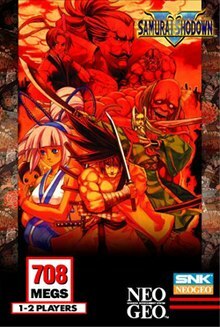 Pochette Samurai Shodown V version Neo Geo