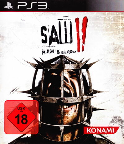 Pochette Saw II : Flesh & Blood version PlayStation 3