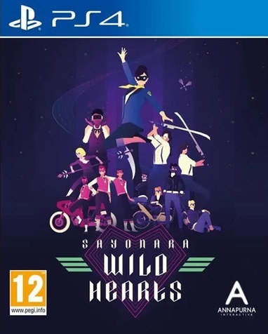 Pochette Sayonara Wild Hearts version PlayStation 4