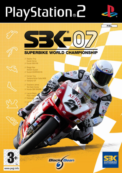 Pochette SBK-07 : Superbike World Championship version PlayStation 2