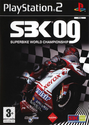 Pochette SBK-09 Superbike World Championship version PlayStation 2