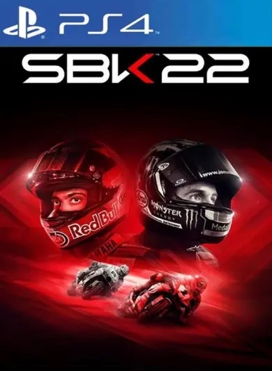 Pochette SBK 22 version PlayStation 4