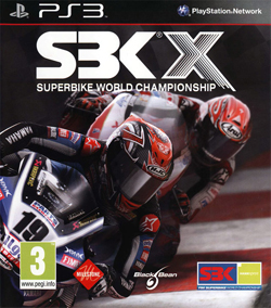 Pochette SBK X version PlayStation 3