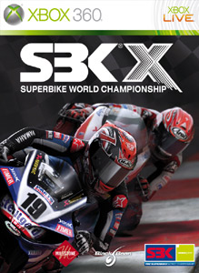 Pochette SBK X version Xbox 360