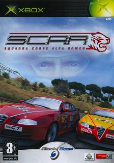 Pochette SCAR : Squadra Corse Alfa Romeo version Xbox