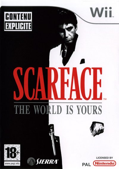 Pochette Scarface : The World is Yours version Wii