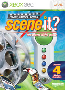 Pochette Scene It? Lights, Camera, Action version Xbox 360