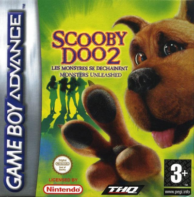 Pochette Scooby-Doo 2 : Les Monstres se Déchaînent version GameBoy Advance