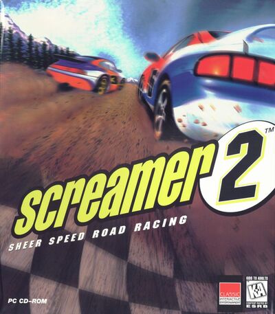Pochette Screamer 2 version PC Windows