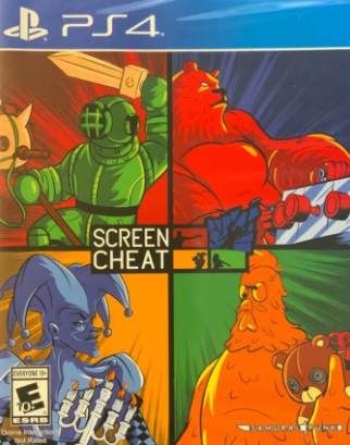 Pochette Screencheat version PlayStation 4