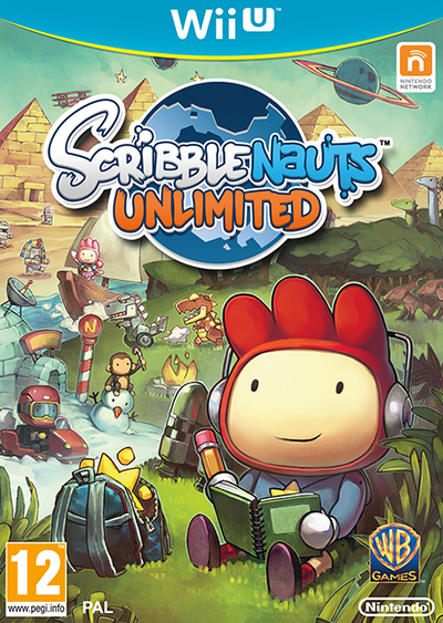 Pochette Scribblenauts Unlimited version Wii U