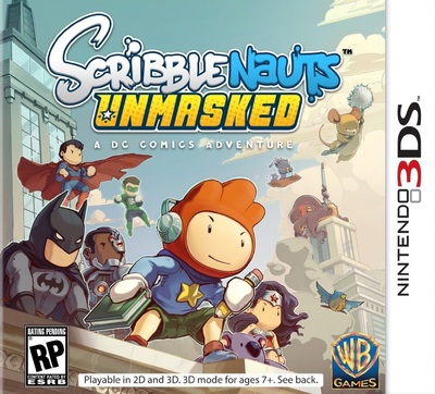 Pochette Scribblenauts Unmasked : A DC Comics Adventure version 3DS