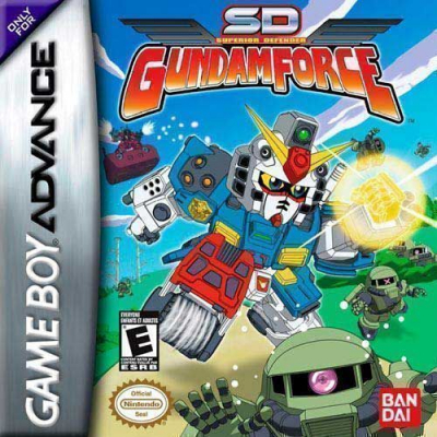 Pochette SD Gundam Force version GameBoy Advance