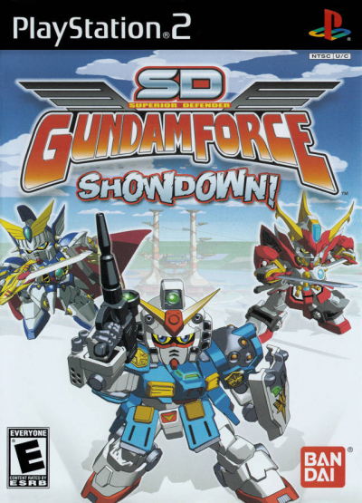 Pochette SD Gundam Force Shodown ! version PlayStation 2